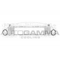 102400 AUTOGAMMA Интеркулер