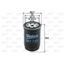 587733 VALEO Паливний фільтр
