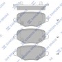 SP4079 Hi-Q Комплект гальмівних колодок дисковий гальм
