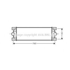 Интеркулер AVA QUALITY COOLING RTA4329