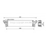 MZA4277 AVA QUALITY COOLING Интеркулер