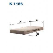 K 1156 FILTRON Фільтр повітря у внутрішньому просторі