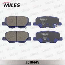 E510445 MILES Комплект гальмівних колодок дисковий гальм