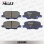 E510445 MILES Комплект гальмівних колодок дисковий гальм