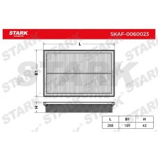 SKAF-0060023 Stark Повітряний фільтр