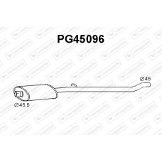 PG45096 VENEPORTE Середній глушник вихлопних газів