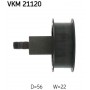 VKM 21120 SKF Паразитный / Ведущий ролик, Зубчастий ремінь