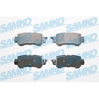 5SP1756 SAMKO Комплект гальмівних колодок дисковий гальм