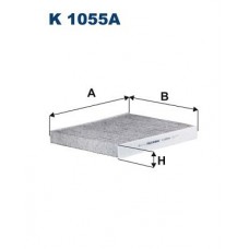 Фільтр повітря у внутрішньому просторі FILTRON K 1055A