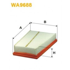 WA9688 WIX FILTERS Повітряний фільтр