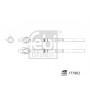 177902 FEBI BILSTEIN Осьовий шарнір рульова тяга