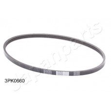 DV-3PK0660 JAPANPARTS Поліклиновий ремінь