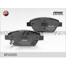 BP43205 FENOX КомплеК т гальмівних колодок, дискове гальмо