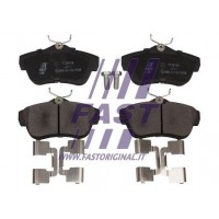FT29154 FAST Колодки гальмівні дисковые задние  CITROEN JUMPY 07-16, FIAT SCUDO 07-16