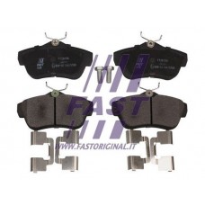 FT29154 FAST Колодки гальмівні дисковые задние  CITROEN JUMPY 07-16, FIAT SCUDO 07-16