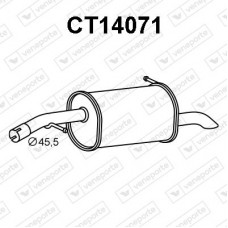 CT14071 VENEPORTE Глушник вихлопних газів кінцевий