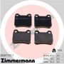 20687.155.1 ZIMMERMANN КомплеК т гальмівних колодок, дискове гальмо