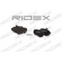 402B0133 RIDEX Комплект гальмівних колодок дисковий гальм