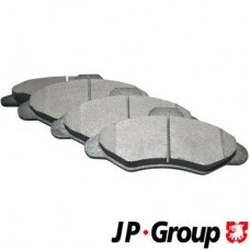 1563601010 JP GROUP Комплект гальмівних колодок дисковий гальм