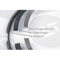 R1007000 ET ENGINETEAM Комплект поршневих кілець