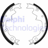 LS1800 DELPHI Комплект гальмівних колодок