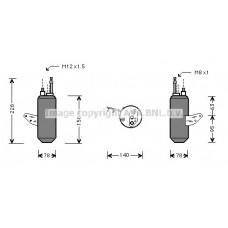 FDD297 AVA QUALITY COOLING Осушувач кондиціонера