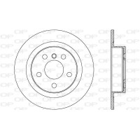 BDR2763.20 OPEN PARTS Гальмівний диск