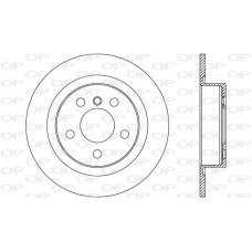 BDR2763.20 OPEN PARTS Гальмівний диск