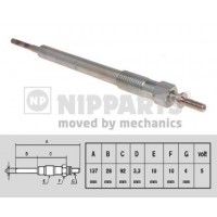 N5710508 NIPPARTS Свічка розжарювання