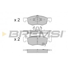 BP3646 BREMSI КомплеК т гальмівних колодок, дискове гальмо