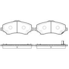 NB24604V02 NEW BLOX Комплект гальмівних колодок дисковий гальм