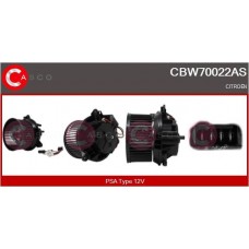 CBW70022AS CASCO Вентилятор салону