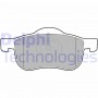 LP1458 DELPHI КомплеК т гальмівних колодок, дискове гальмо