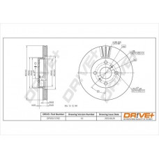 DP1010.11.1192 Dr!ve+ Гальмівний диск