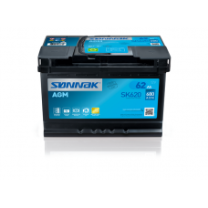SK620 SONNAK Стартерна акумуляторна батарея