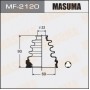MF-2120 MASUMA Комплект пыльника, Привідний вал