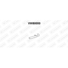 VW80050 VENEPORTE Глушник вихлопних газів кінцевий