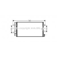 AIA5360D AVA QUALITY COOLING Конденсатор кондиціонера