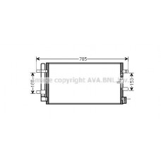 AIA5360D AVA QUALITY COOLING Конденсатор кондиціонера