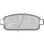 KBP2214 KEY PARTS Комплект гальмівних колодок дисковий гальм