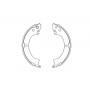 KBS-6408 KAVO PARTS Комплект гальмівних колодок