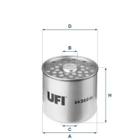 24.360.00 UFI Паливний фільтр