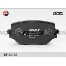 BP43263 FENOX Комплект гальмівних колодок дисковий гальм