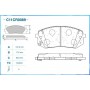 C11CR0089 CWORKS Комплект гальмівних колодок дисковий гальм