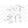 51-06132-SX STELLOX Наконечник поперечної кермової тяги