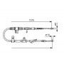 1 987 477 743 BOSCH Тросик, cтояночный тормоз