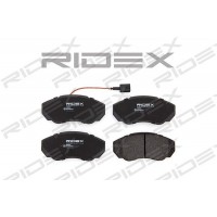 402B0276 RIDEX Комплект гальмівних колодок дисковий гальм