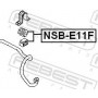 NSBE11F FEBEST Опора стабілізатора