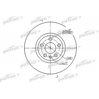 PBD2716 PATRON Гальмівний диск
