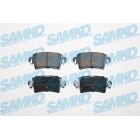 5SP791 SAMKO Комплект гальмівних колодок дисковий гальм